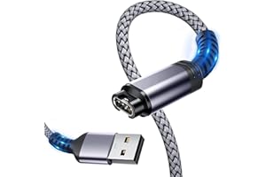 ACAGET Ladekabel für Garmin 1.2M USB Ladegerät Kabel Sync Datenkabel für Garmin Fenix 7 7X 7S 6 6S 6X Pro 5 5S 5X Vivoactive 4S 4 3 Forerunner 945 935 745 55 45 245 Venu 2 Plus GarminSmart 5 Approach X10 S62