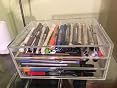 OSCO Landscape Clear Acrylic 3 Tier Sorter - Range-Documents 3 Niveaux En Acrylique Cristal