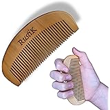 RustiK, Pettine da lavoro in legno di pera, sollievo dal dolore naturale, sostenibile, digitopressione, può essere utilizzato