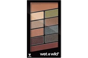 MARKWINS wet n wild - COLOR ICON 10 PAN PALETTE - Palette de 10 teintes d'ombres - Teinte Comfort Zone - 100% Cruelty Free – Produit Vegan