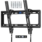 Mounting Dream Tilt TV Bracket Wall Mount, For Most 26-55 inch Flat and Curved TVs up to VESA 400x400mm and 40 KG, Ultra Slim
