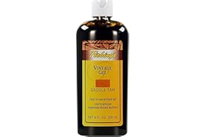 Leathercrafter Europe Fiebing's Vintage Gel - SADDLE TAN - 235g - Antique Leather Gel
