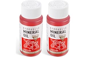 Yiezio Liquide de Frein pour Vélo à Huile Minérale 120 ml, pour SHIMANO, Tektro et TRP Freins à Disque Hydrauliques Des Séries