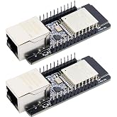 AYWHP 2 Pack WT32-ETH01 ESP32 Ethernet Embedded Serial Port Network Bluetooth + WiFi Combo Gateway Module