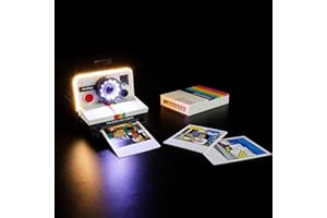 LIGHTAILING Juego de luces para Lego-21345 Cámara Polaroid OneStep SX-70 - Kit de iluminación LED compatible con el modelo de bloques de construcción Lego - Modelo No Incluido