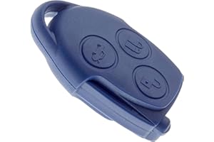 Jongo - Guscio Chiave senza Lama Compatibile con Ford Transit (2006 à 2014) | Custodia Chiave Plip Macchina Furgone Telecomando 3 Pulsanti