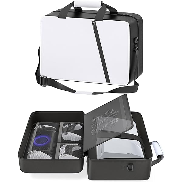 TiMOVO Étui de Transport pour PS5, Sac de Transport de Grande Capacité