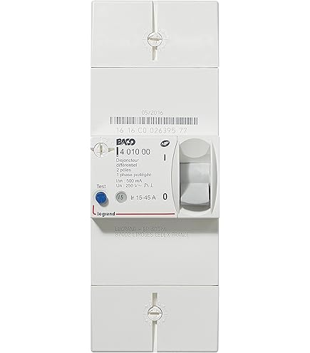 Legrand - 401013 - Disjoncteur de branchement Enedis tétrapolaire