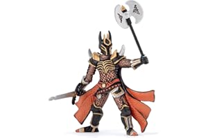 Papo -Dipinta a mano- figurina-Medioevo Mitico-Cavaliere con ascia da battaglia tripla-38959-Collezione -Adatto a bambini e bambine - A partire dai 3 anni di età