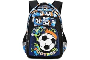 Cusangel Kinderrucksack Mädchen Jungen Teenager Schulrucksack, Ergonomischer & Anpassbarer Schulranzen, Wetterfester Rucksack Kinder mit Brustgurt
