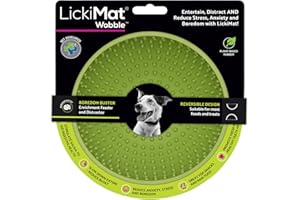 Comedero para Perro Lickimat Verde Goma Moderno 600 ml