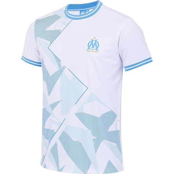 Maillot Officiel Olympique De Marseille OM - Collection 100% Polyester - Tailles Adulte Et Enfant - Supporteur OM