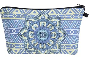 PREMYO Neceser de Maquillaje Estuche Escolar Pochette para Cosméticos Bolsa de Aseo Pequeña Práctico Estampado Impresión Diseño