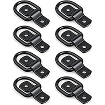 Anelli Di Ancoraggio A D 8 Pezzi - In Acciaio Zincato, Per Rimorchi, Camion E Barche - Portata Elevata - Foto 10