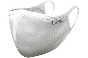 Maskari Reusable 3 Layer Face Mask | HeiQ Viroblock | Breathable & Sporty | Sizes for Men, Women, Teens & Kids | With & Without Adjustable Ear Loops