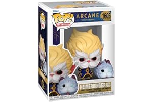 Funko Pop! TV: Arcane LoL– Heimerdinger With Poro - Arcane: League Of Legends - Collectable Vinyl Figure - Gift Idea - Official Merchandise - Toys for Kids & Adults - TV Fans
