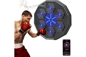 KENSBRO Music Bluetooth Boxing Machine, Musik elektronischer Box, Dekompression für Kinder und Erwachsene, beschleunigt die Hand-Auge-Reaktion und Koordination