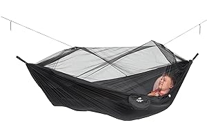 Amazonas hamak przeciwko komarom Traveller Extreme – hamak z impregnowaną siatką