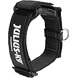 Julius-K9 Collare Color & Gray con manico richiudibile, chiusura di sicurezza ed adesivi intercambiabili, 40 mm (38-53 cm), N