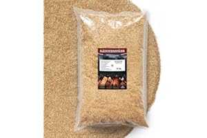 TERRA EXOTICA Terra Discount Räuchermehl aus Buche 500g, 2Kg, 5Kg oder 15 Kg - 0,4-1,0mm - zum smoken, räuchern/kalträuchern von Fleisch, Fisch, Gemüse geeignet - Buchenholz mit klassischem Aroma (15 Kg)