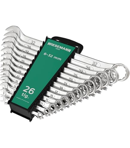 Chiave Fissa A Doppia Bocca 19-24 Mm – Utensile Da Lavoro Con Impugnatura Ergonomica