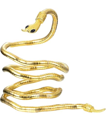 NET TOYS Antiker Göttinnen-Armreif Für Frauen – Goldener Cleopatra-Schmuck Für Mottoparty & Karneval
