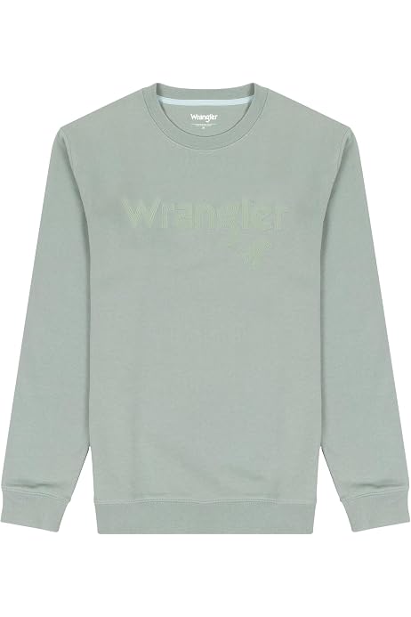 Maglione A Maglia Wrangler Per Uomo - Felpa Con Maniche Lunghe, Composizione Cotone, Nylon E Lana
