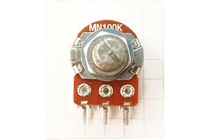 HJW ELECTRONICS Stereo Balance Control Potentiometer Center Click Detent MN BAL (MN100K)