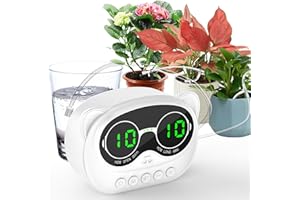 SZMDLX Upgrade Automatic Watering System for Potted Plants, Water Volume Adjustable Irrigation System Kit,Self Watering System for Plants with LED Display,New Plant Watering Devices for Indoor outdoor