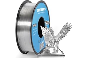 ‎GIANTARM GIANTARM HS-PLA Filament 1,75 mm, PLA-Filament für Hochgeschwindigkeits-3D-Druck, schnelle Aushärtung, bessere Liquidität, 1 kg transparent