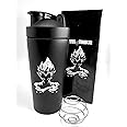 JAW REX Protein Steel Shaker (750 ml) (Black Vegeta)