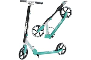 Apollo Trotinette aux Roues XXL - 200mm - Trotinette Freestyle de Ville Phantom Pro - City Scooter Pliable et à Hauteur Ajustable pour Adultes et Enfants