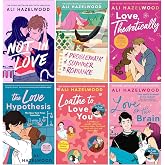 Ali Hazelwood Collection 6 Books Set (Not in Love, Problematic Summer Romance, Love Theoretically, The Love Hypothesis, Loath