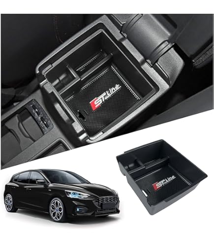 Reposabrazos Con Almacén Deslizante Para Renault Clio V (2019-) - Instalación Sin Modificaciones, Tapa Magnética, Piel Sintética