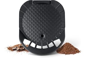 RECAFIMIL Adaptateur de capsule réutilisable pour Dolce Gusto, prend en charge le remplissage de votre poudre de café préférée compatible avec Piccolo XS/Genio (1 Support pour Dosettes de Café)
