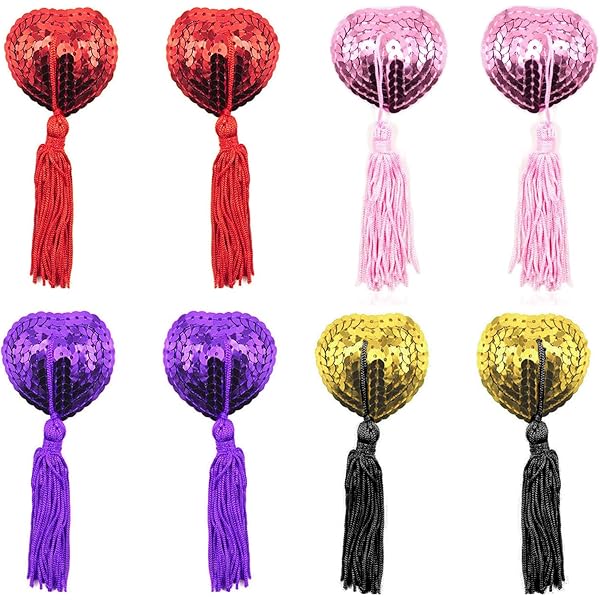 Ypser Nippel Pasties Wegwerfbar - Brustaufkleber Aus Satin Für Freizügige Kleidung