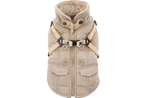 Puppia PAQD-VT1463 Wilkes Płaszcz zimowy XXL Beżowy