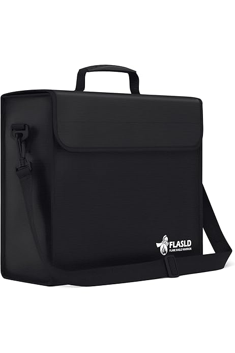 Borsa Ignifuga Per Documenti A4 - Impermeabile, In Silicone Per Passaporti E Valori - Foto 12