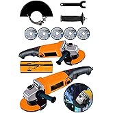 Pro Seri 3000 W Devir Ayarlı Spiral Taşlama Metal Kesim 5 Psc Taş Hediye Seri Hızlı Kesim