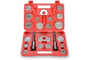 Homeway- Set de 22 Repousse Piston pour étrier de frein - Coffret Repousse piston d'étriers de freins pour remplacement de disque Outil et adaptateurs - Outils pour étrier de freins