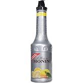 Monin Yuzu Puree 1 Litre - Refreshing Fruity Fruit Puree for Cocktails