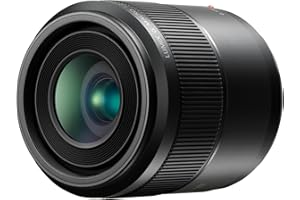 Panasonic LUMIX G Obiektyw do Lustrzanki, Czarny, 30 mm
