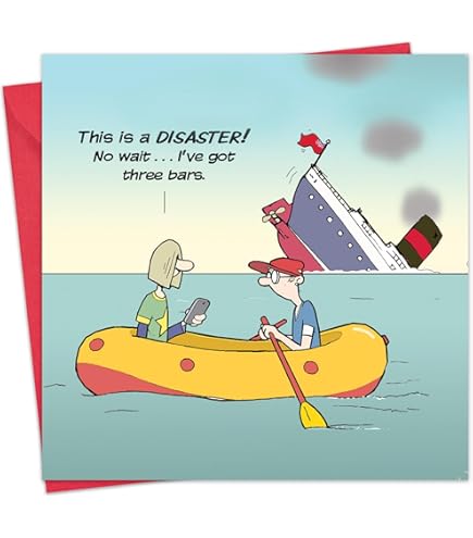 Twizler Funny Card For Men Fishing - Blank Card - Humor Happy Birthday Greeting Card For Him Retirement Anniversary Father S Day