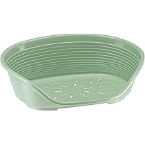 Cuccia Per Cani E Gatti Ferplast Siesta Deluxe 2 - Lettino Interno In Plastica, 49x36cm, Rosa