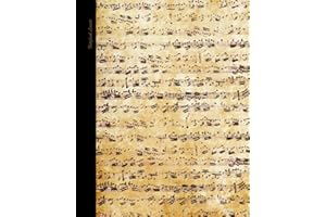 Notizbuch Liniert: Geschenke für Musikliebhaber; ein schönes Notizbuch (Taschenbuch, etwas kleiner als A4, mit 100 Seiten & Inhalt) Aus unserem Antiken Pergament Sortiment