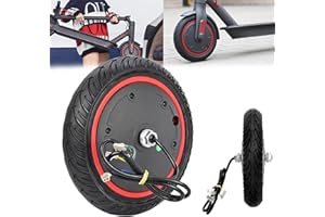 AISNY Moteur De Scooter À Roues De Rechange Avec Pneus En Caoutchouc Plein, 36V 350W Moteur De Roue Motrice Adapté Au Remplacement Du Pour Remplacement Du Scooter Électrique Xiaomi Pro Pro2
