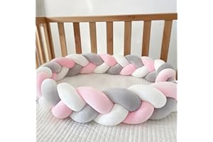 GYCS Knotted Cushion, Handmade Soft Knot Pillow, Braided Knotted Cushion, Cotton Bed Set All Round Braided Protector 100% Cotton Bed Set All Round Braided Protector for Room Decor,A10,150cm