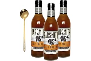 WESTLAKE ART Dirty Martini Olive Brine Mix, 12.7 Oz - Cocktail Enhancer Olive Brine For Dirty Martinis | Bundled With Golden Ss Spoon, Fresh Pressed Olives, Perfect Salty Balance (Pack Of 3)