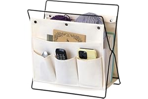 Neateam Revistero de Metal, Revistero de Pie Plegable, Cesta Colectora de Revistas, Organizador de Libros de Periódicos para la Oficina, el Hogar y la Sala de Estar-Blanco