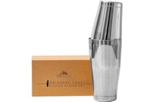 A Bar Above Set di shaker professionali Boston – 510 g & 793,8 g ponderato cocktail shaker per baristi – Pro Bar Shaker in acciaio inox 304 di alta qualità